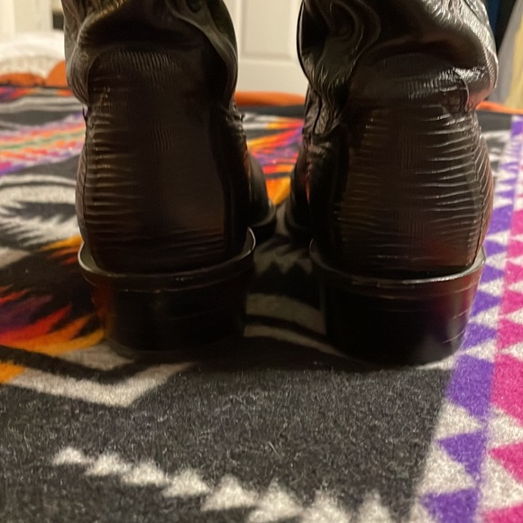 Dan Post Western Boots Lizard Black main image 5